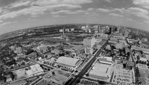 1985 Aerial view of Drexel Campus